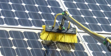 Blog over het goed schoonmaken van zonnepanelen