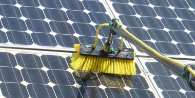 Blog over het goed schoonmaken van zonnepanelen