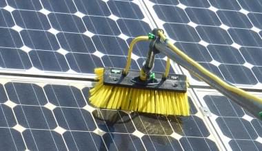 Blog over het goed schoonmaken van zonnepanelen